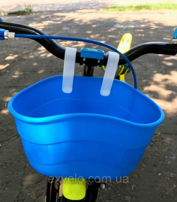 Корзина 16-20" для детского велосипеда синяя