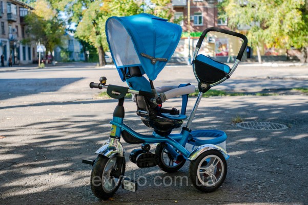 Велосипед Ardis Maxi Trike з надувними колесами дитячий синій