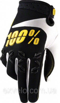 Перчатки Ride 100% AIRMATIC Glove черные