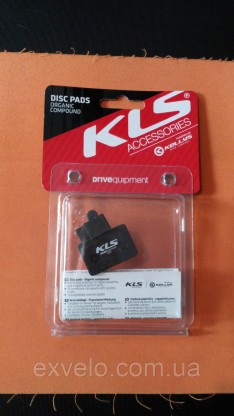 Гальмівні колодки KLS D-04 для Shimano BR-M515 органіка
