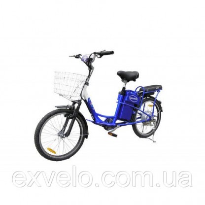 Електровелосипеда VEGA JOY чорний, синій