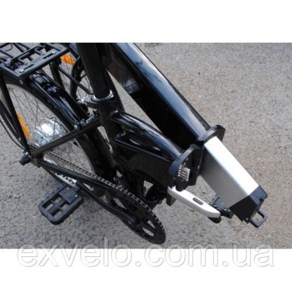 Електровелосипед складаний VEGA Mobile білий, чорний