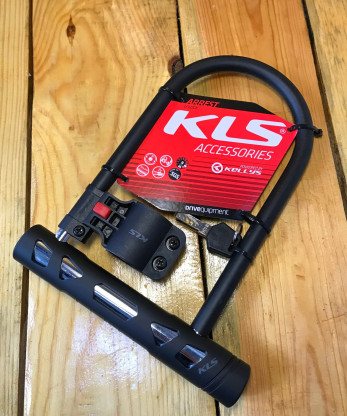 Велозамок KLS RECOIL 12х1200 мм з кріпленням